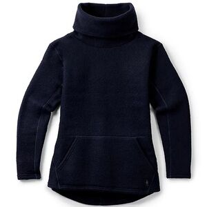 Smartwool Hudson Trail Fleece Pullover, Medium, Deep Navy, NWOT